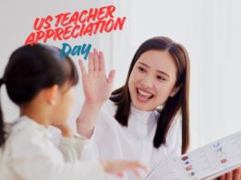US Teacher Appreciation Day.