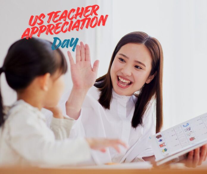 US Teacher Appreciation Day.
