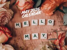 May 2026 Calendar.