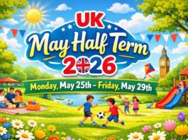 May Half Term 2026.