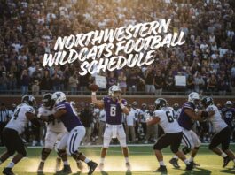 Northwestern football schedule 2026