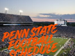 Penn State Football Schedule 2026.