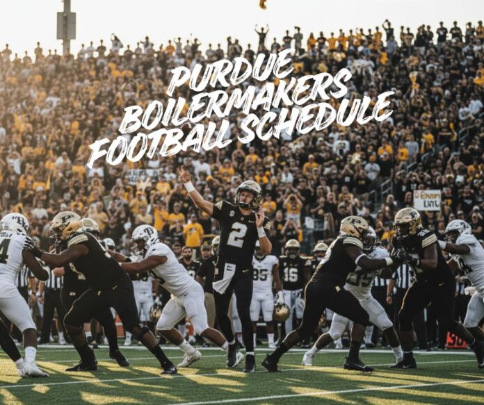 Purdue football schedule 2026 Purdue football schedule 2026.
