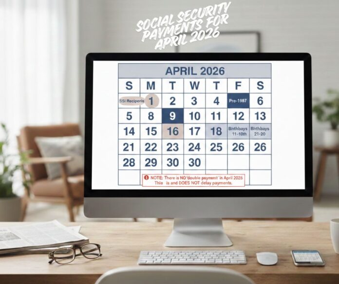 Social Security Payments April 2026 Social Security Payments April 2026.