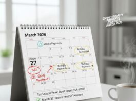 Social Security Payments March 2026.