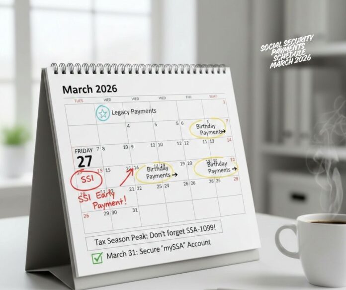 Social Security Payments March 2026.