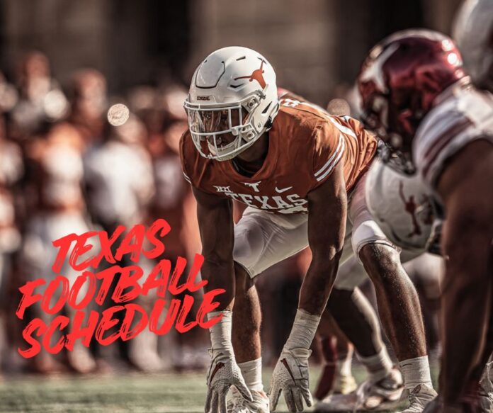 Texas Football Schedule 2026.