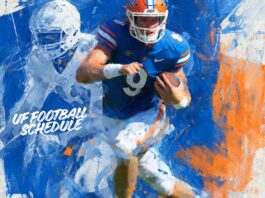 UF Football Schedule 2026.