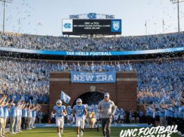 UNC Football Schedule 2026.