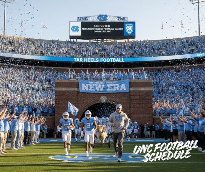 UNC Football Schedule 2026 UNC Football Schedule 2026.