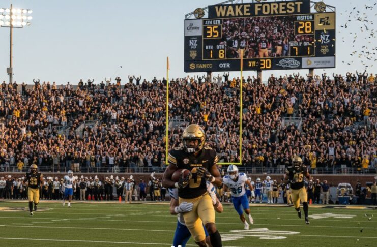 Wake Forest football schedule 2026.