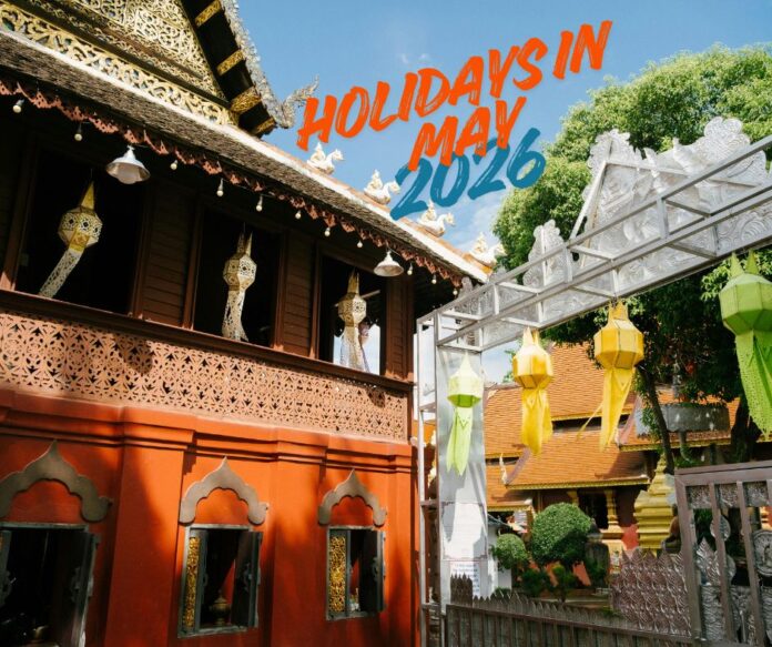 Holidays in May 2026.