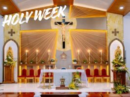 Holy Week.